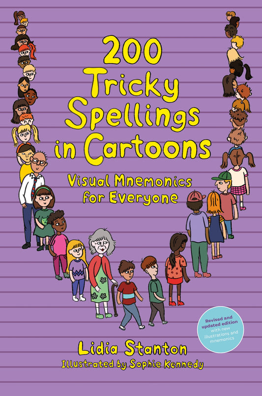 200 Tricky Spellings in Cartoons by Lidia Stanton